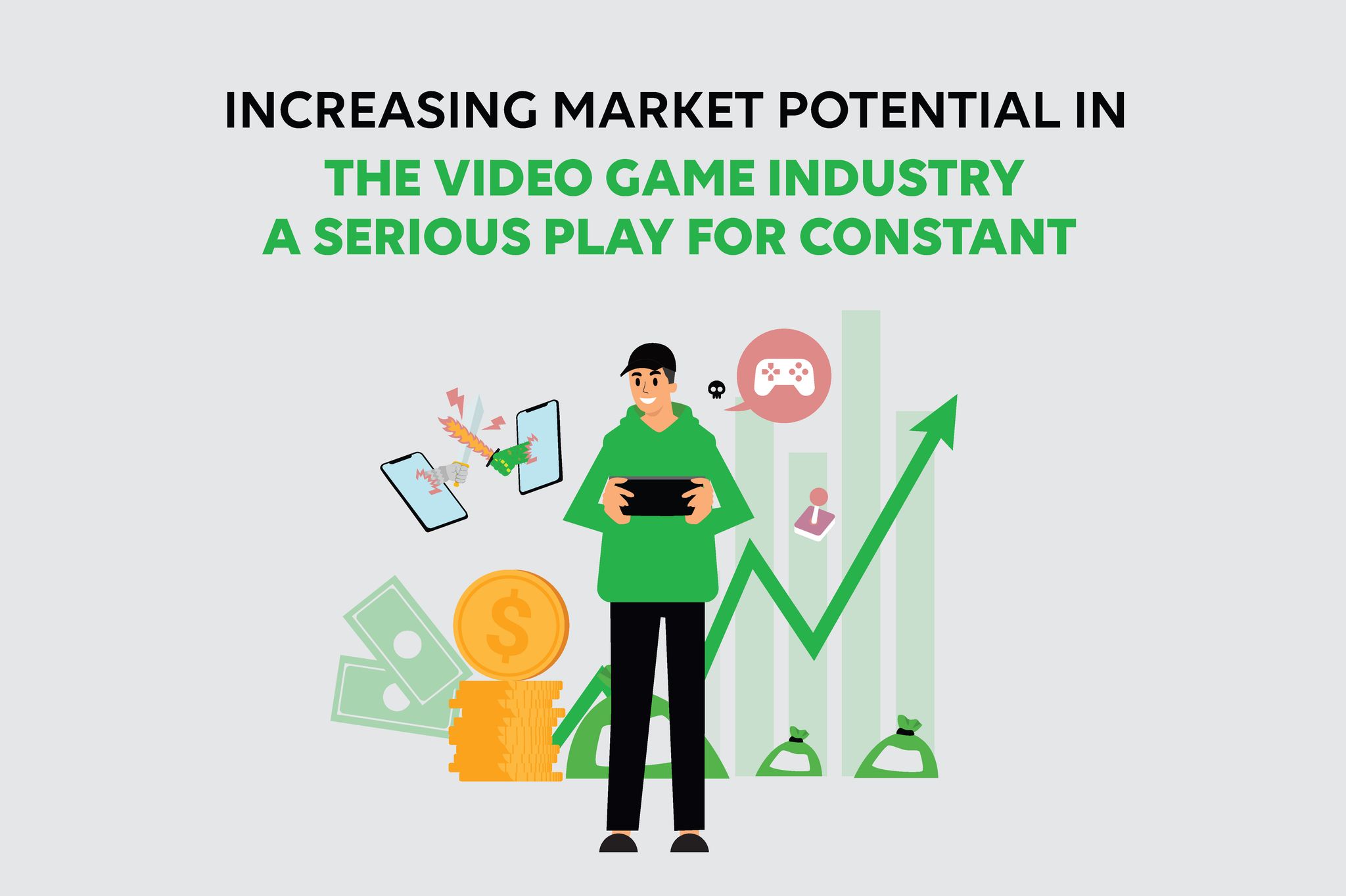 Increasing market potential in the video game industry - A serious play for  constant growth